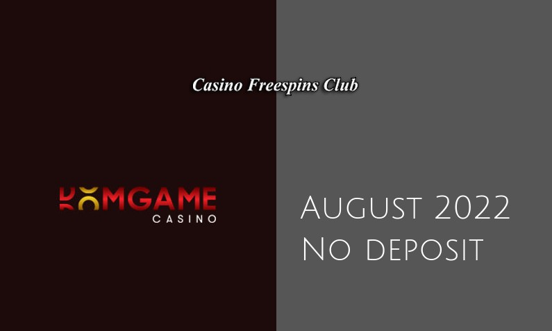 Latest no deposit bonus from DomGame Casino- 30th of August 2022