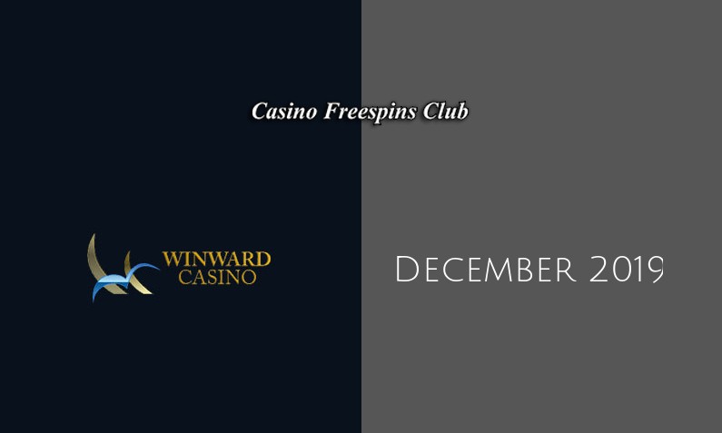 Latest no deposit bonus from Winward Casino- 15th of December 2019